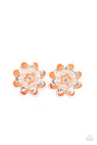 Water Lily Love - Rose Gold Earring