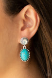 Western Oasis - Blue Earring