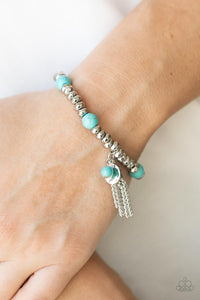 Whimsically Wanderlust - Blue Bracelet