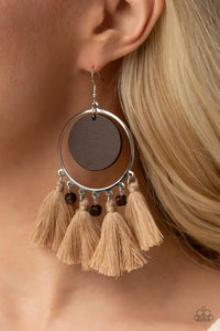 Yacht Bait - Brown Earring