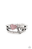 You Make My Heart BLING - Pink Ring