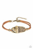 A Full Heart- Brass Bracelet