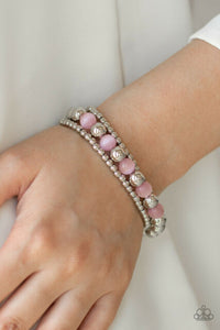 Go With The GLOW- Pink Bracelet